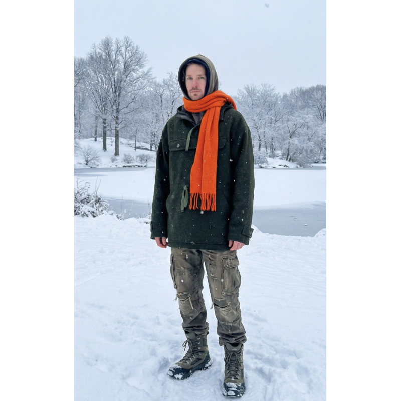 Authentic Loden Smock Ventile Lined Authentic Loden Smock Ventile Lined