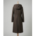 Full length Loden-Ventile Womens coat